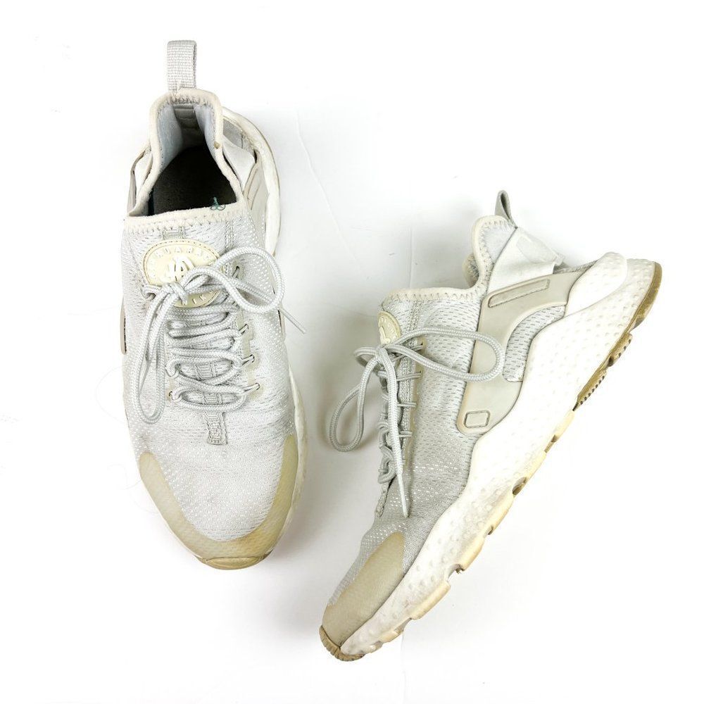 Nike White Air Huarache Sneaker Tennis Athletic Shoes Size 8
